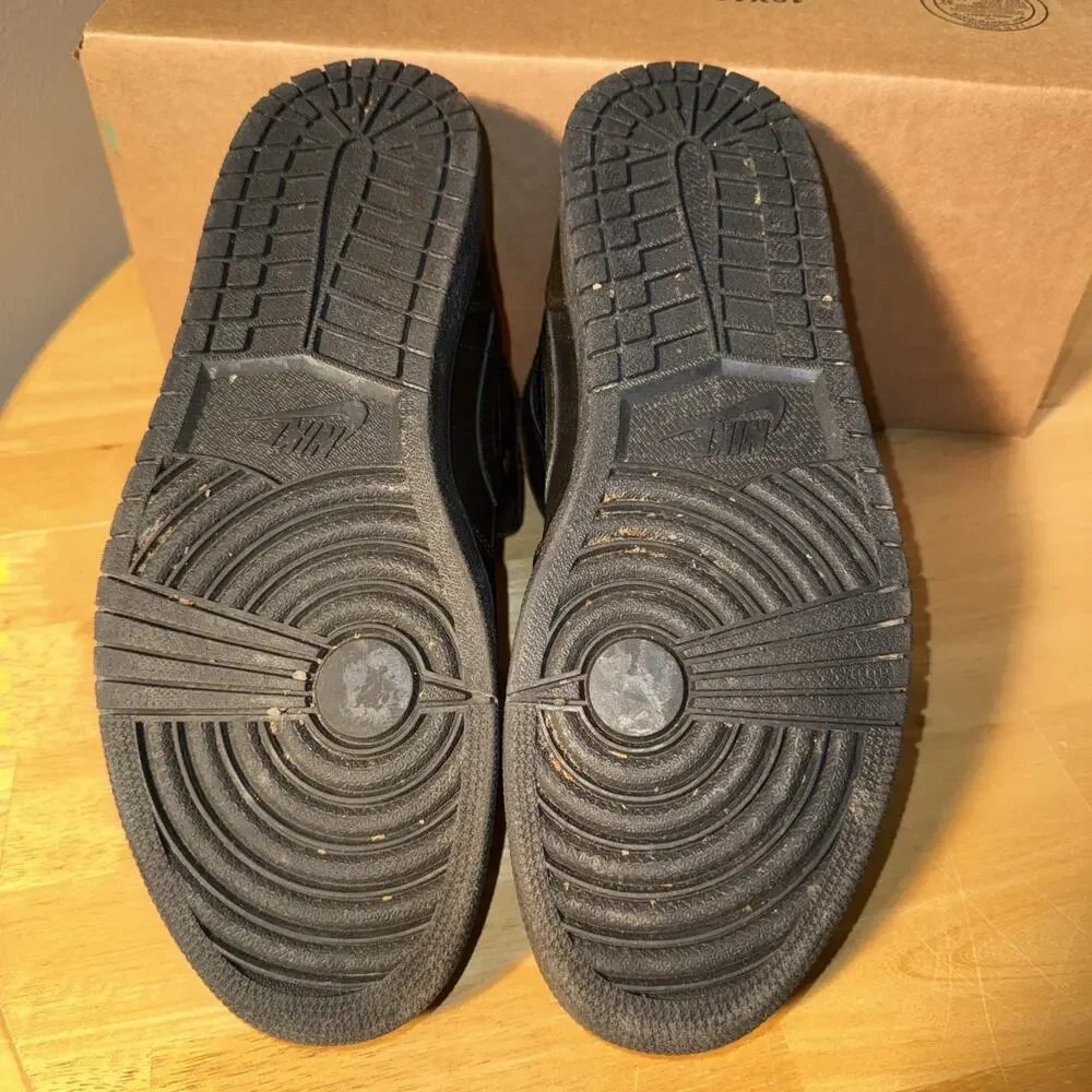 Size 11.5 Air Jordan 1 Mid Triple Black No Box